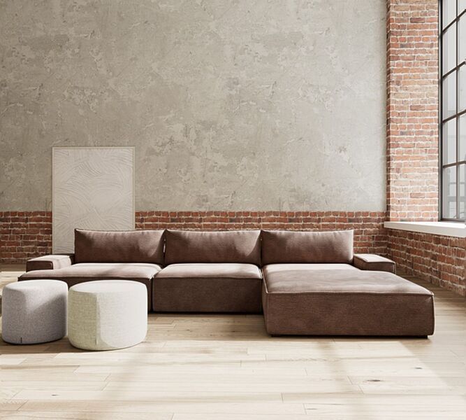 Daphne single-seater Modul Rechts Aulla Cacao | brown, image 2 of 4