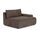 Daphne single-seater Modul Rechts Aulla Cacao | brown, thumbnail 3 of 4