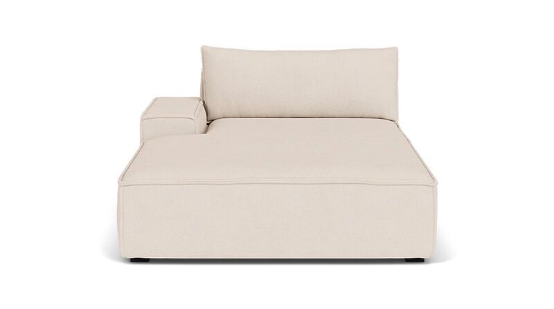 Daphne single-seater left chaise longue Mark Sand | brown, image 1 of 4