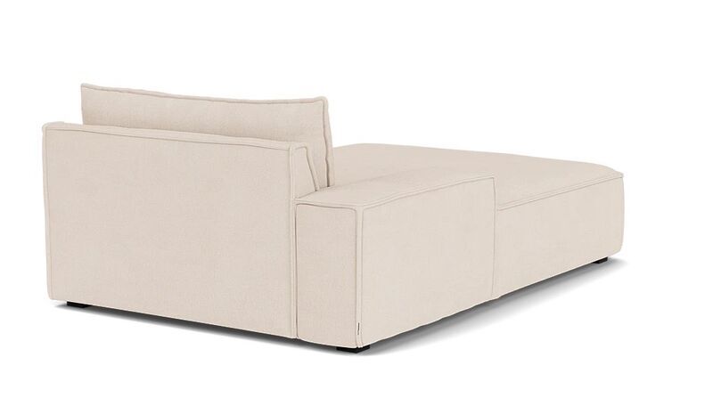 Daphne single-seater left chaise longue Mark Sand | brown, image 2 of 4