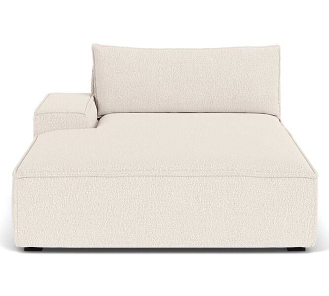 Daphne single-seater left chaise longue Maya Cream | cream, image 1 of 4