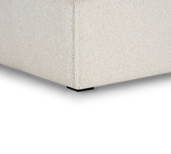 Daphne single-seater left chaise longue Maya Cream | cream, image 3 of 4