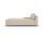 Daphne 1-Seater Left Chaise Longue Pasha Dune | Braun, thumbnail 1 of 5