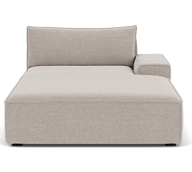 Daphne single-seater right chaise longue Agnes Brown | brown, image 1 of 4