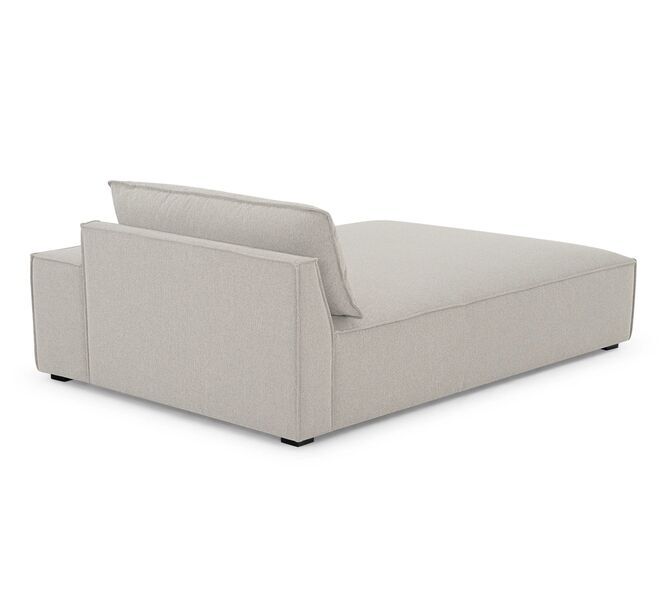 Daphne single-seater right chaise longue Agnes Brown | brown, image 2 of 4