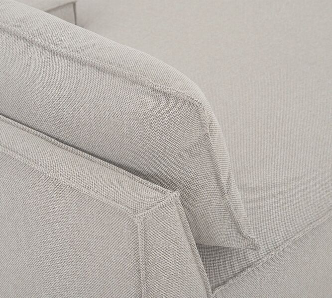 Daphne single-seater right chaise longue Agnes Brown | brown, image 3 of 4