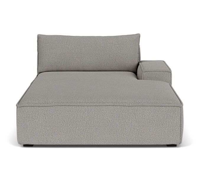 Daphne 1-Sitzer Récamiere Rechts Maya Warm Grey | grau, image 1 of 4