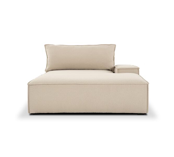 Daphne 1-Sitzer Récamiere Rechts Pasha Dune | braun, image 1 of 4