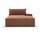 Daphne monoposto chaise longue destra Pebble Rust | marrone, thumbnail 1 of 4