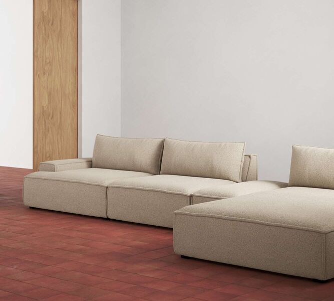Daphne footstool Modul Pasha Dune | brown, image 4 of 4