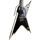 Dean Dimebag Darrel Signature Razorback 2006 - Black Silver | Black Silver, thumbnail 2 of 5