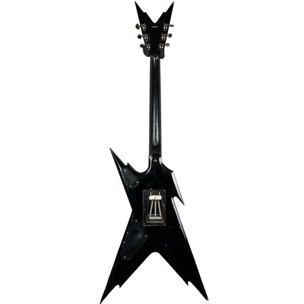 Dean Dimebag Darrel Signature Razorback 2006 - Black Silver | Black Silver, image 4 of 5