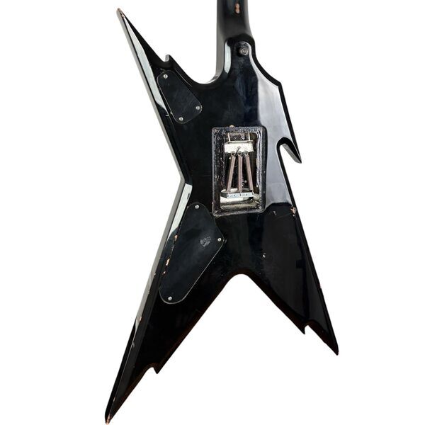 Dean Dimebag Darrel Signature Razorback 2006 - Black Silver | Black Silver, image 5 of 5
