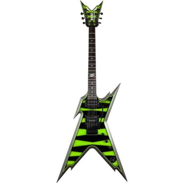 Dean Dimebag Darrell Signature Razorback 2006 - Slime Bumblebee | Slime Bumblebee, image 3 of 5