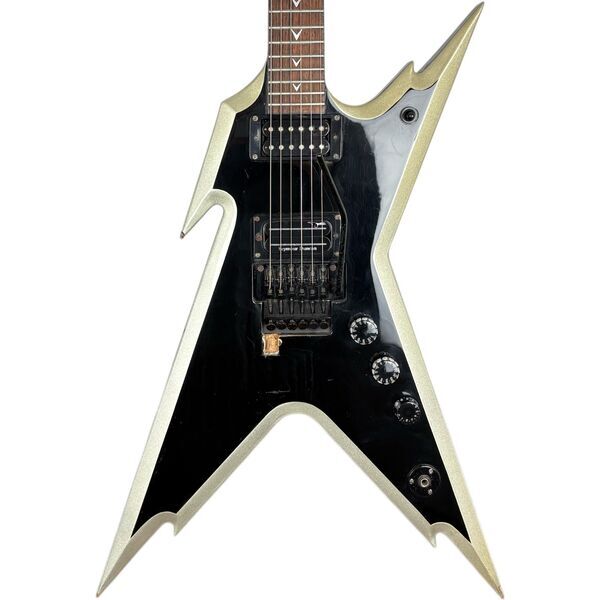 Dean Dimebag Darrell Signature Razorback 2006 | črna srebrna, image 1 of 5