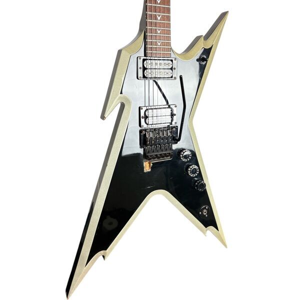 Dean Dimebag Darrell Signature Razorback 2006 | črna srebrna, image 2 of 5