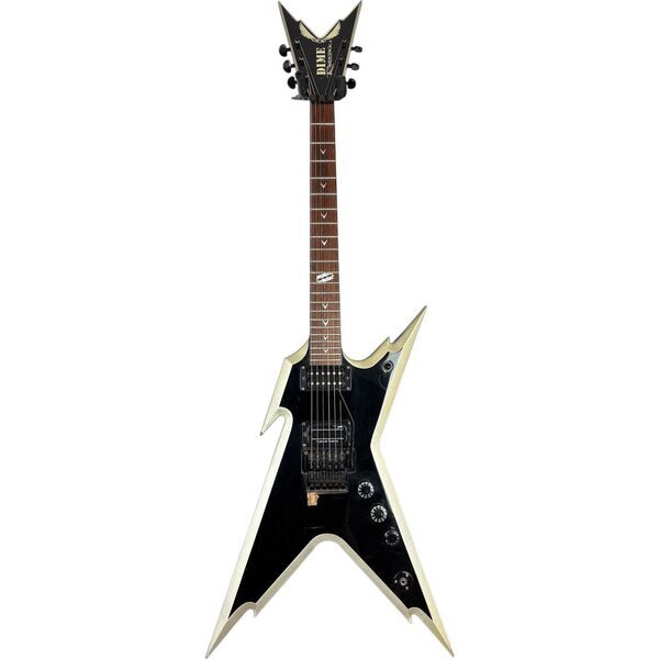 Dean Dimebag Darrell Signature Razorback 2006 | črna srebrna, image 3 of 5