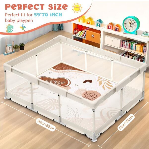 decalsweet Spielmatte | brown 3