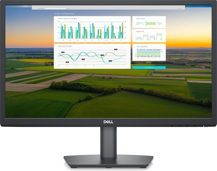 Dell E2222H | 21.5" | inkl. Standfuß | schwarz 1