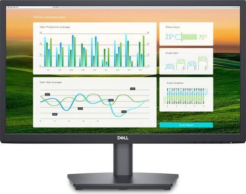 Som Ny: Dell E2222HS | 21.5" | med stativ | svart