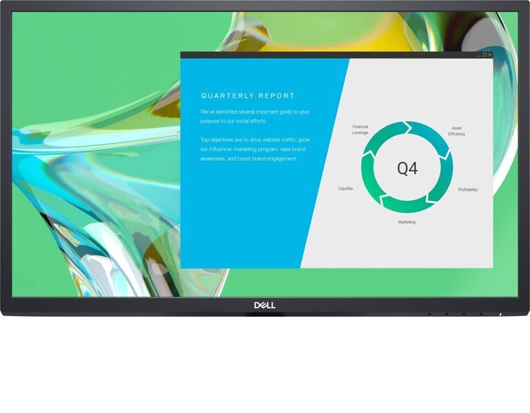 Dell E2422HN | 23.8" | bez stojaka | czarny 1