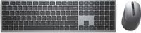 Dell KM7321W Premier Multi-Device Keyboard and Mouse Combo, Titan Grey, USB/Bluetooth