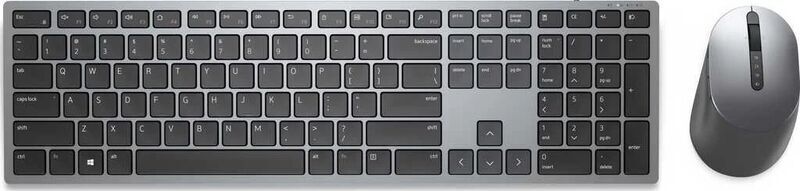 Dell KM7321W Premier vairāku ierīču tastatūras un peles komplekts, Titāna Pelēka, USB/Bluetooth | Pelēka | GR, image 2 of 5