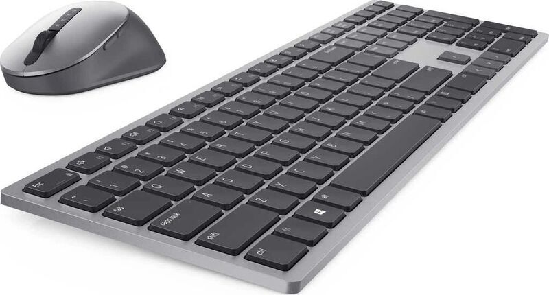 Dell KM7321W Premier vairāku ierīču tastatūras un peles komplekts, Titāna Pelēka, USB/Bluetooth | Pelēka | GR, image 3 of 5