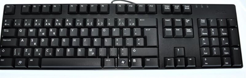 Dell L30U 0N249FUSB Corded Keyboard | black | FR 1