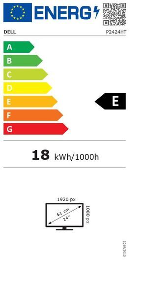 Dell P2424HT | 23.8" | with stand | silver/black 5