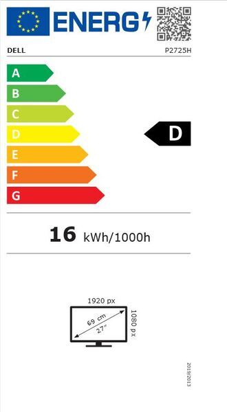 Dell P2725H | 27" | inkl. fod | sølv/sort 4