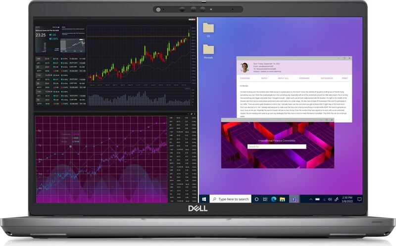 Dell Precision 3470 | i5-1240P | 14" | 16 GB | 256 GB SSD | Win 11 Pro | US 1