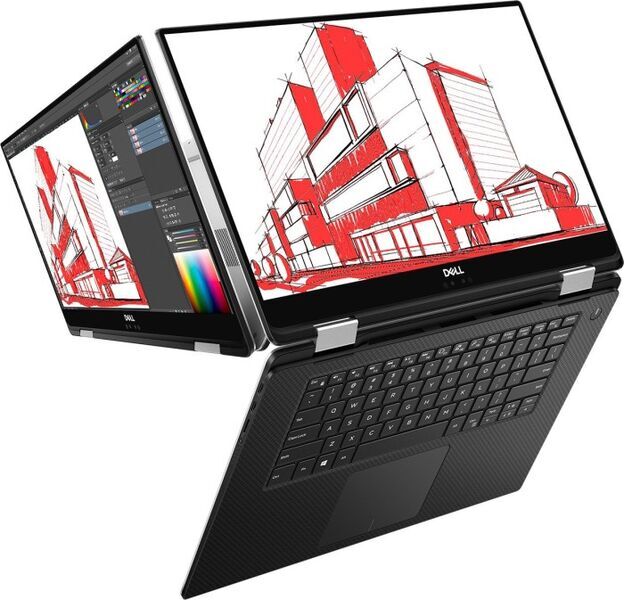 Dell Precision 5530 2-in-1 | i7-8607G | 15.6" | 16 GB | 512 GB SSD | Polaris 22 | Taustavalaistu näppäimistö | Win 11 Home | US 3