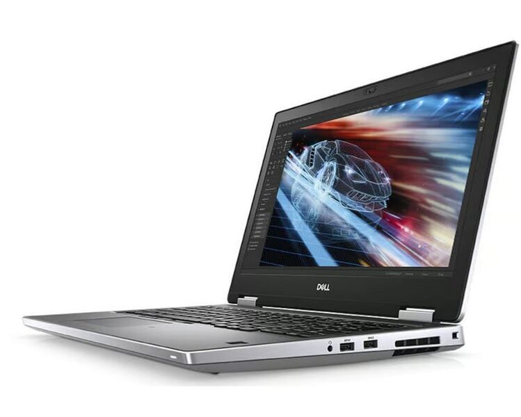 Dell Precision 7540 | i7-9850H | 15.6" | 32 GB | 512 GB SSD | 4K | WiFi + BT | iluminação do teclado | Nvidia Quadro T2000 | prateado | Win 11 Pro | DE