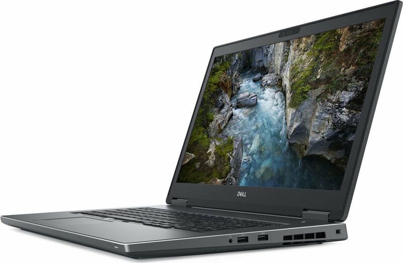 Dell Precision 7740 | i7-9750H | 17.3" | 64 GB | 512 GB SSD | FHD | Toetsenbordverlichting | Webcam | RTX 4000 | zwart | Win 11 Pro | SE 1