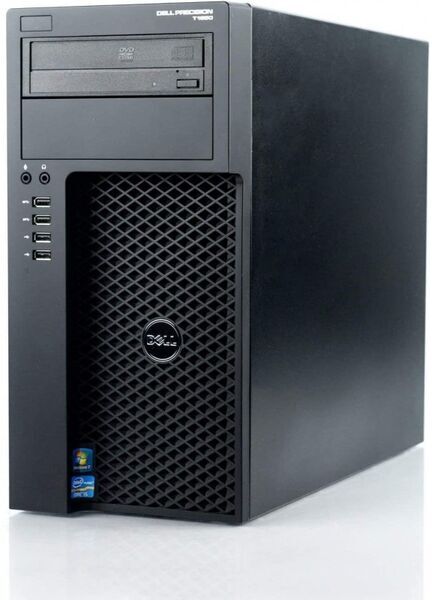 Dell Precision T1650 Workstation | Xeon E3-1270 v2 | 8 GB | 128 GB SSD | Quadro 2000 | DVD-ROM | Win 10 Pro