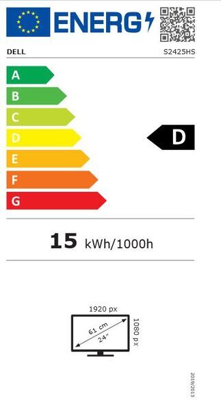 Dell S2425HS | 23.8" | inkl. fod | sølv 4