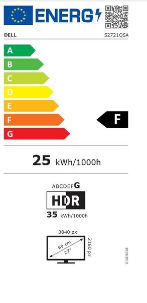 Dell S2721QSA | 27" | z stojaka | srebrny/czarny 4