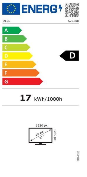 Dell S2725H | 27" | with stand | silver/black 2