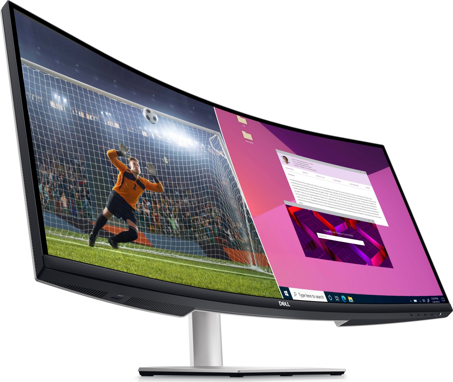 Dell S3423DWC | 34" | with stand | silver/black | €444 | Now with a 30-Day  Trial Period