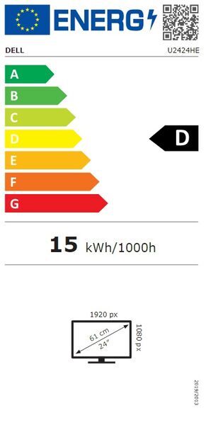 Dell UltraSharp U2424HE | 23.8" | inkl. Standfuß | schwarz/silber 4