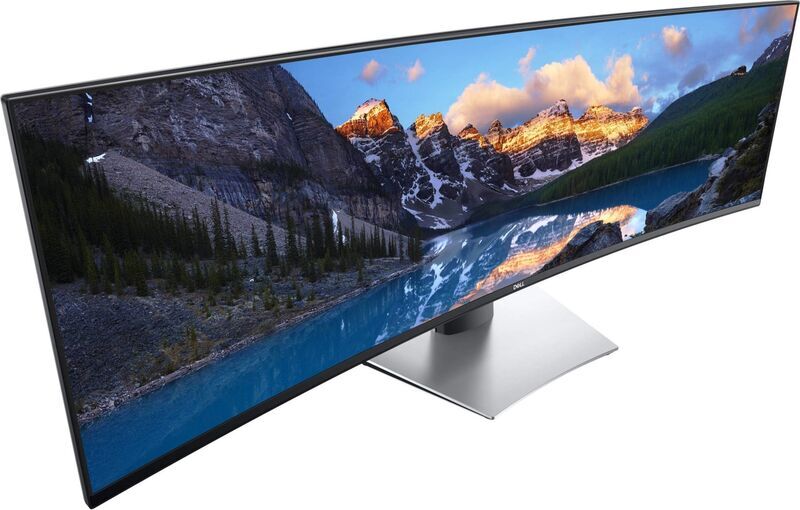 Dell UltraSharp U4919DW | 49" | con supporto | argento/nero 3