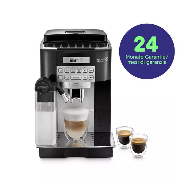 De'Longhi ECAM 22.366.B Magnifica S | 24 mois de garantie constructeur | noir/argent 1