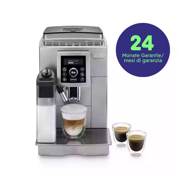 De'Longhi ECAM 23.466.S Cappuccino | 24 meses de garantia do fabricante | prateado 1
