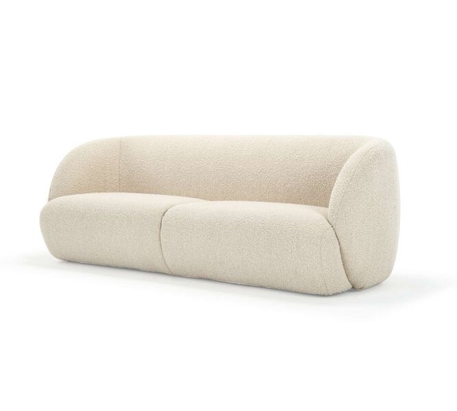 Design-Award-Winning Paula sofa 3-seater Maya Cream | white, image 2 of 4
