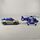 Dickie Toys Bundle Polizei & Feuerwehr 3x Autose | multicolored, thumbnail 2 of 3