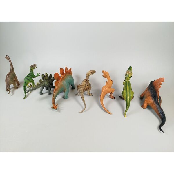dinosaur figure set 8er | multicolored, image 2 of 3