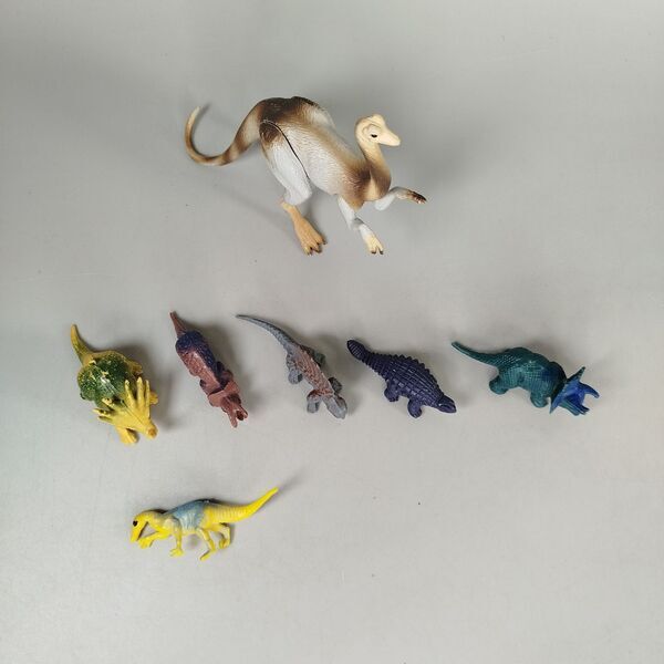 Dinosaurier Set 7er | večbarven 3