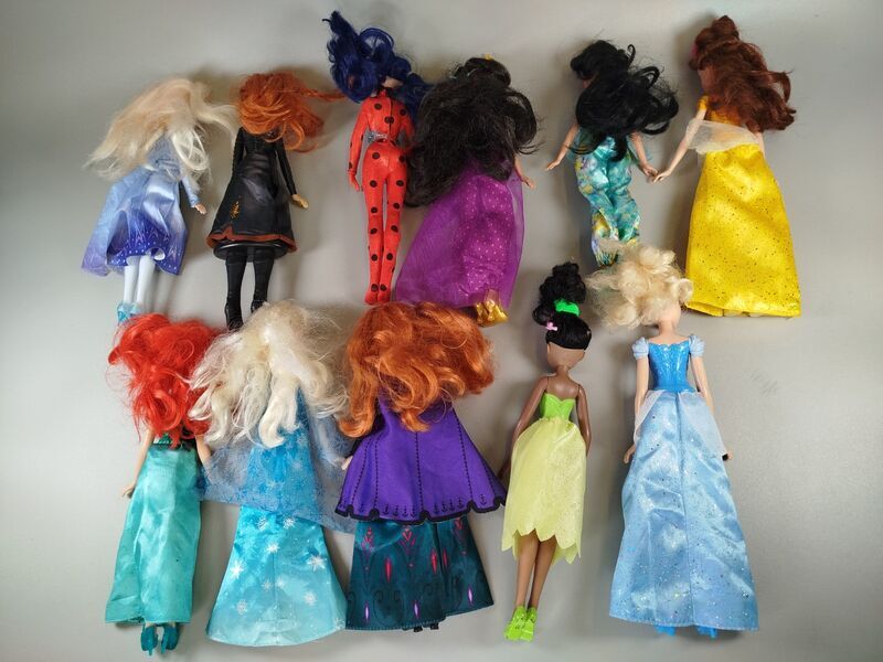 Disney Prinzessinnen Set | 11 Stück | mehrfarbig 2