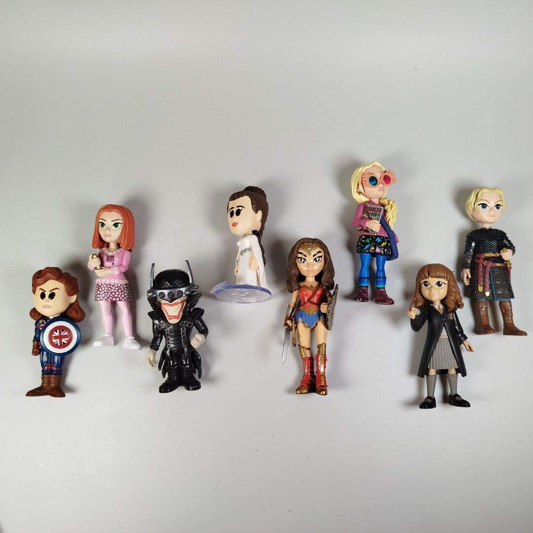 Diverse Figuren-Set - Charaktere aus Popkultur, Filmen, Comic 8 Stück